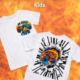 MAWG Crew “Unleash the Beast” Monster Truck Kids Shirt