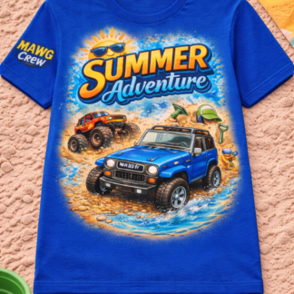Summer Adventure Monster Truck Tee – Kids Off-Road Fun Shirt